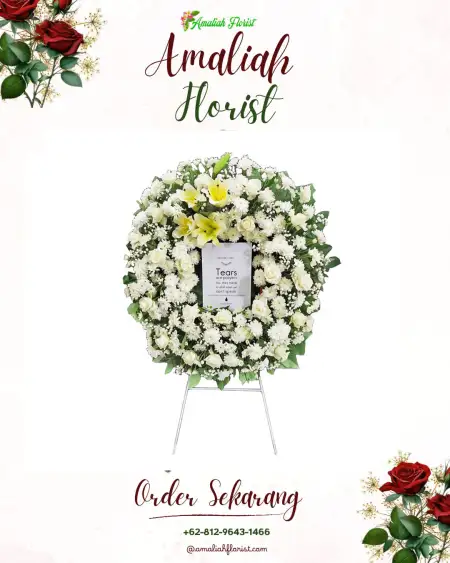 Krans Bunga Duka Cigaronggong